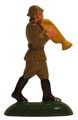 Оловянный солдатик. Красная Армия. ИЗО-06-01. Музыкант с трубой.