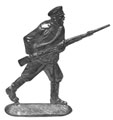 Оловянный солдатик. Первая мировая война. Солдат, идущий в атаку.